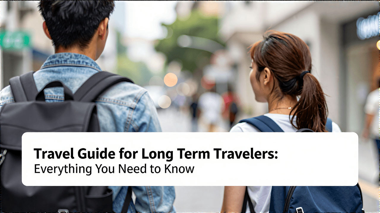 Travel Guide for Long Term Travelers: Everything You Need to Know